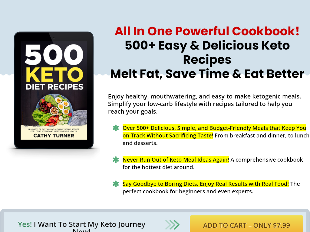 500 KETO DIET RECIPES REVIEW – MY 6 MONTH STRUGGLE ENDED TODAY