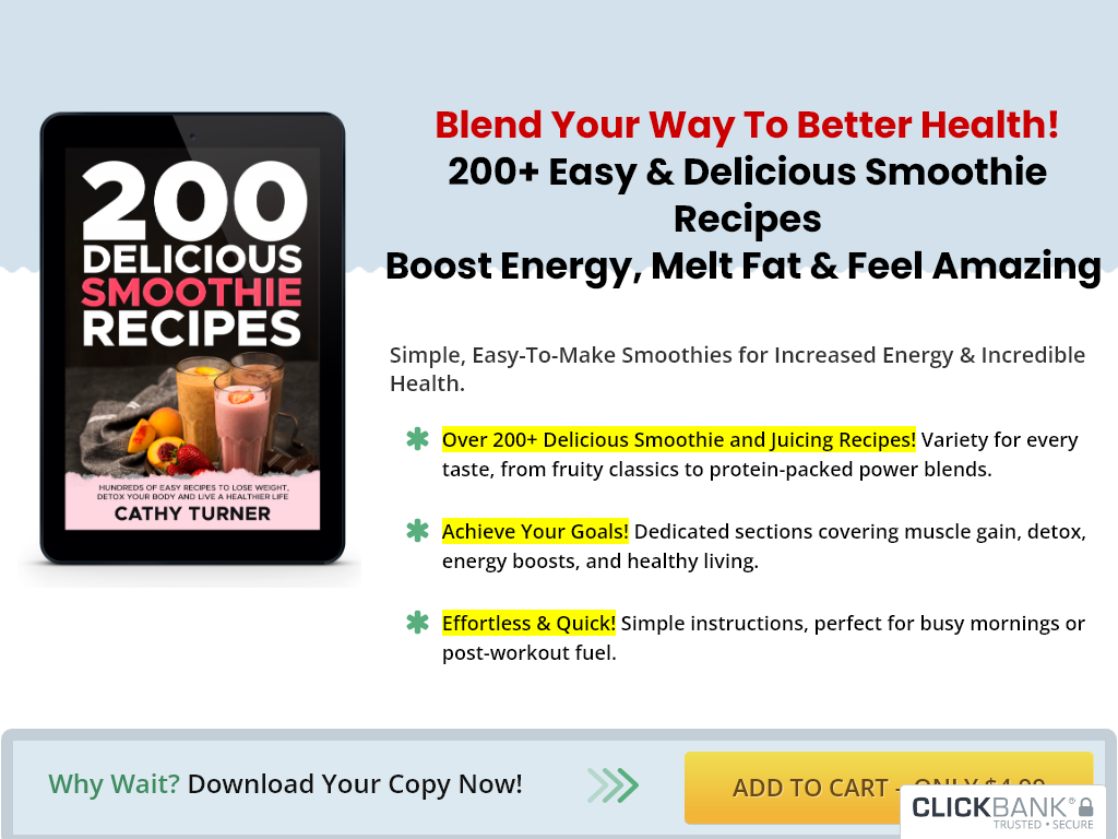 200 DELICIOUS SMOOTHIE RECIPES REVIEW | RESULTS THAT SPEAK LOUDER THAN WORDS
