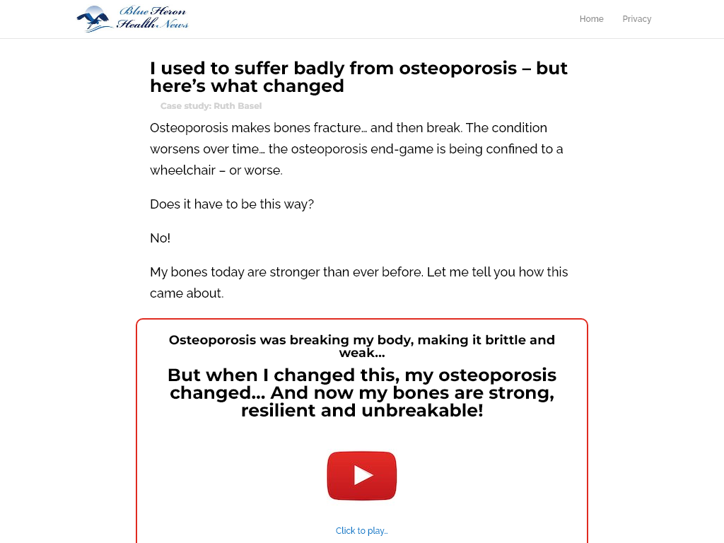 OSTEOPOROSIS SOLUTION REVIEW | MY 2 WEEK CHALLENGE FAILED?