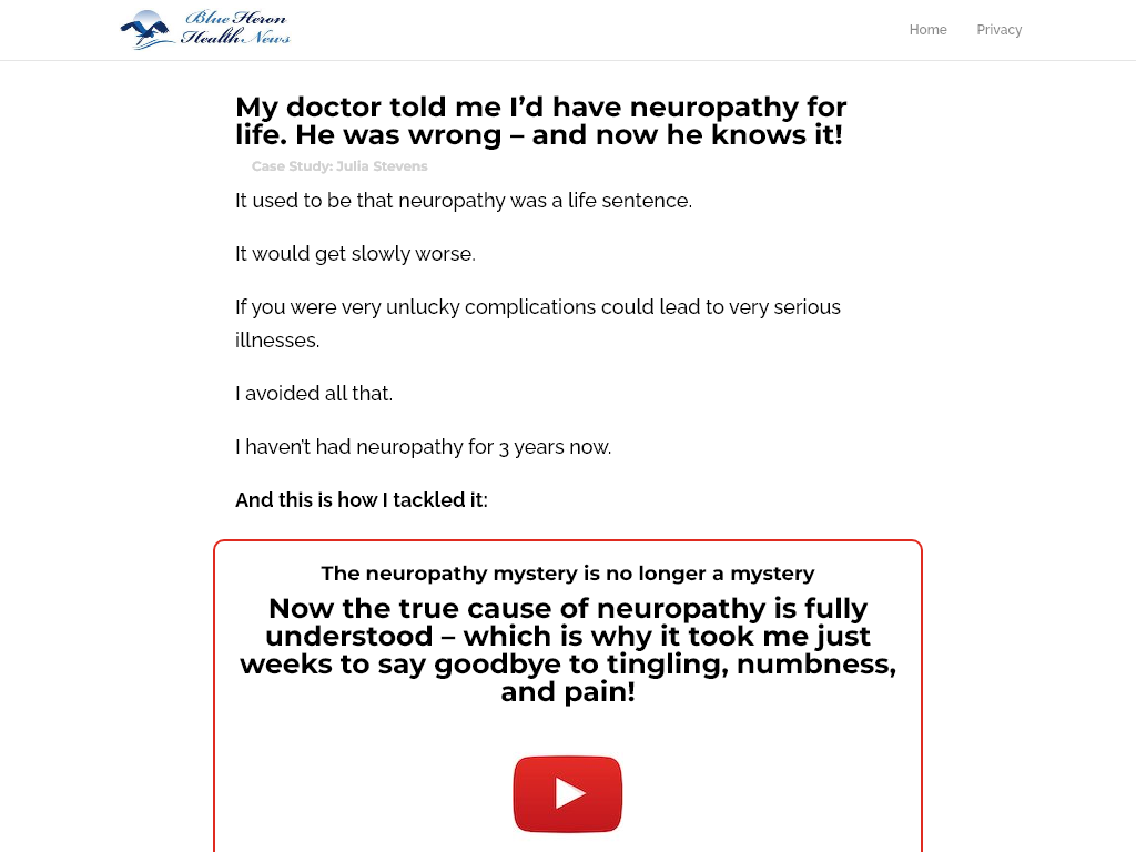 NEUROPATHY NO MORE REVIEW : I AM OBSESSED WITH THE RESULTS