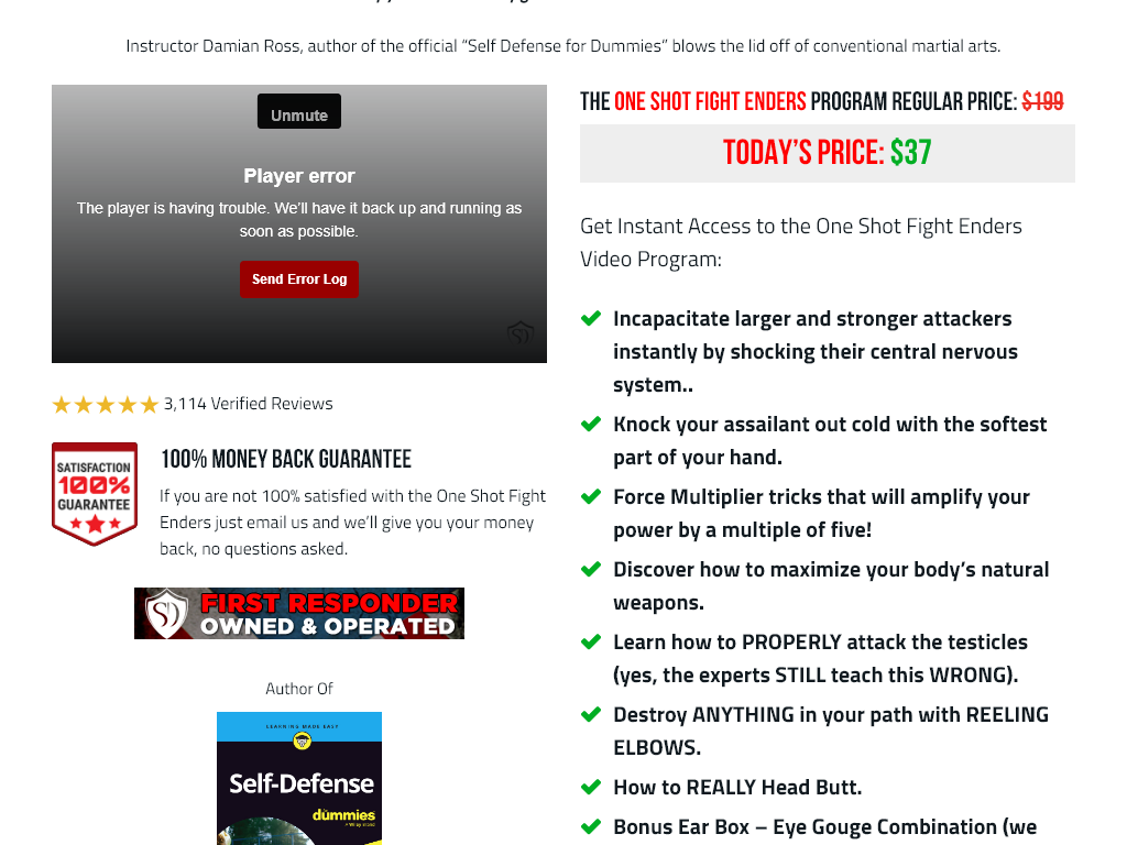 ONE SHOT FIGHT ENDERS REVIEW – I CONQUERED MY FEAR