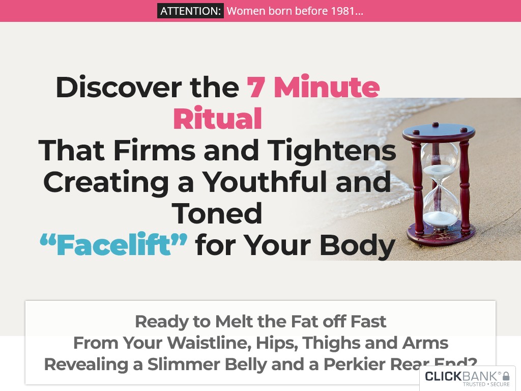 7 MINUTE AGELESS BODY SECRET REVIEW | MY 3 MONTH REVIEW UPDATE