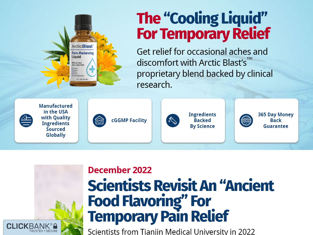 ARCTICBLAST REVIEW : HOW LONG DID RESULTS TAKE?