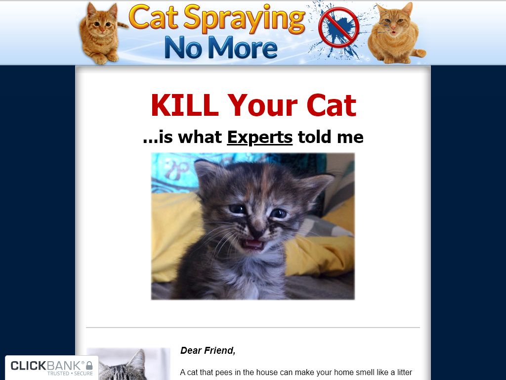 CAT SPRAYING NO MORE REVIEW – I USED IT FOR A YEAR (HERE IS THE DATA)