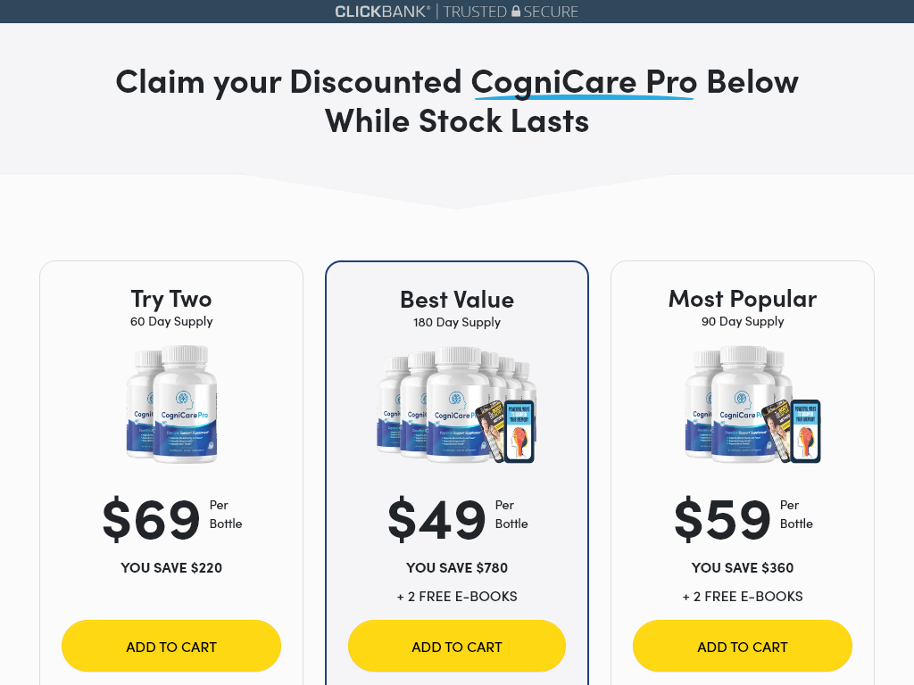 COGNICARE PRO REVIEW | I FOUND THE MISSING PIECE TODAY