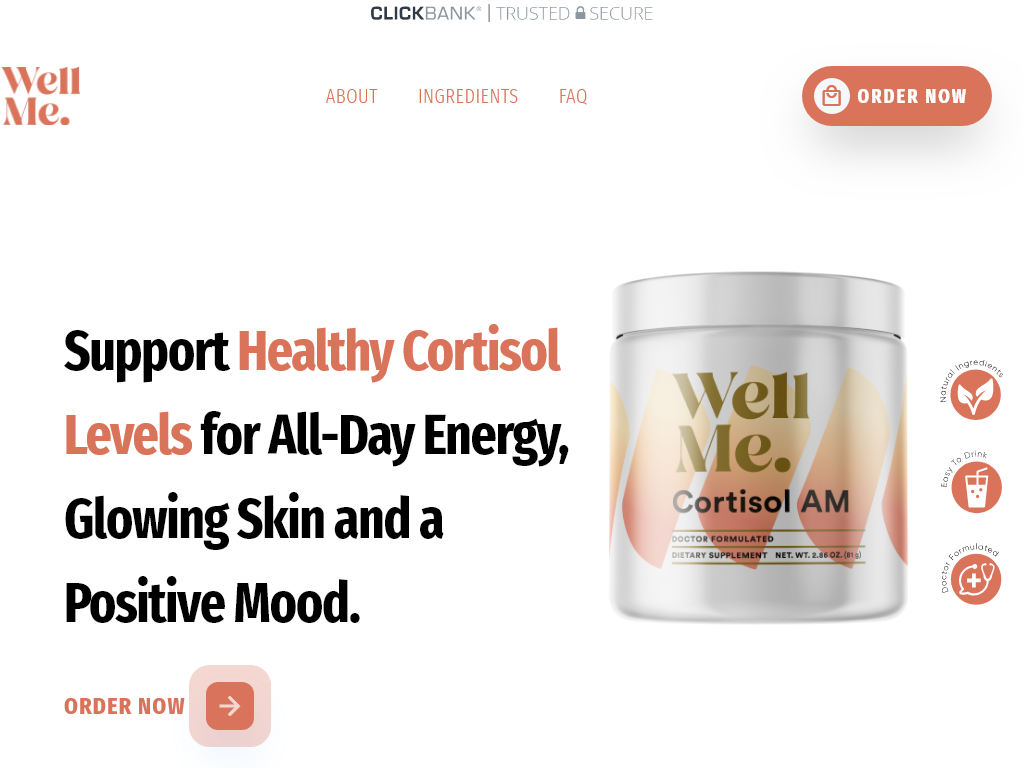 CORTISOL AM REVIEW | HOW IT SAVED MY DAY