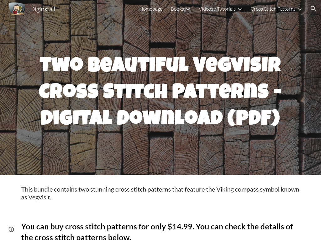 TWO BEAUTIFUL VEGVISIR CROSS STITCH PATTERNS REVIEW – RESULTS THAT I ACTUALLY FELT!