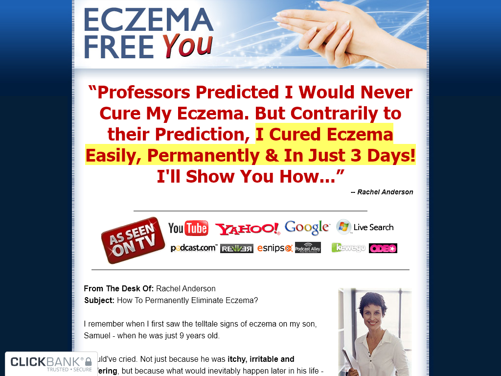 ECZEMA FREE YOU REVIEW | THE DIFFERENCE BETWEEN DAY 1 AND 30