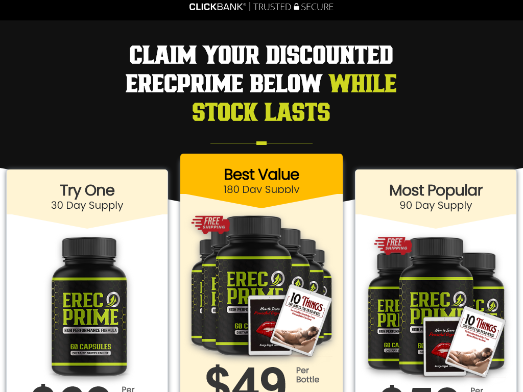 ERECPRIME REVIEW – THE SIMPLE FIX TO MY BIG PROBLEM