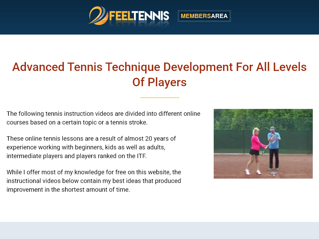 FEEL TENNIS REVIEW : MY BRUTALLY HONEST FEEDBACK