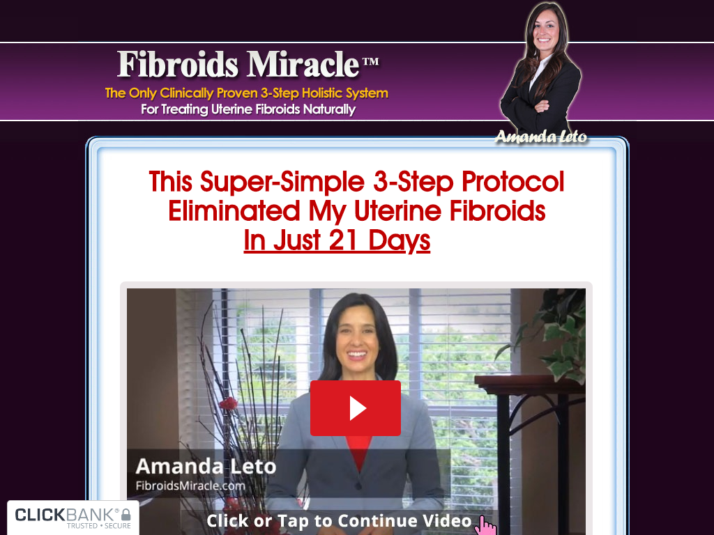 FIBROIDS MIRACLE REVIEW – WHAT I LIKED AND DIDN’T LIKE