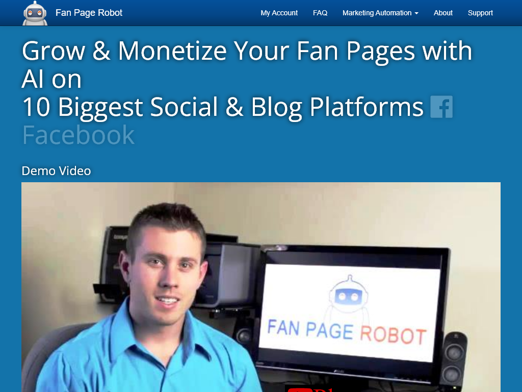 FAN PAGE ROBOT REVIEW – I LOST 3 DAYS SETTING IT UP?