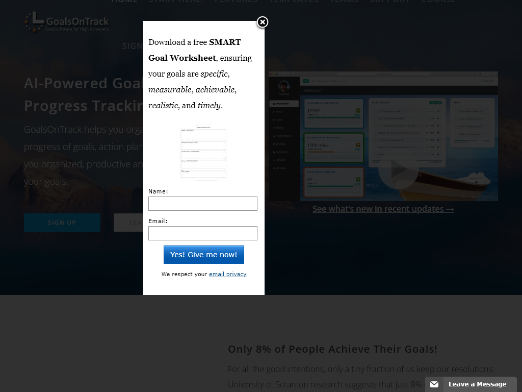 GOAL SETTING SOFTWARE FOR HIGH ACHIEVERS REVIEW : I DID NOT EXPECT THIS RESULT!