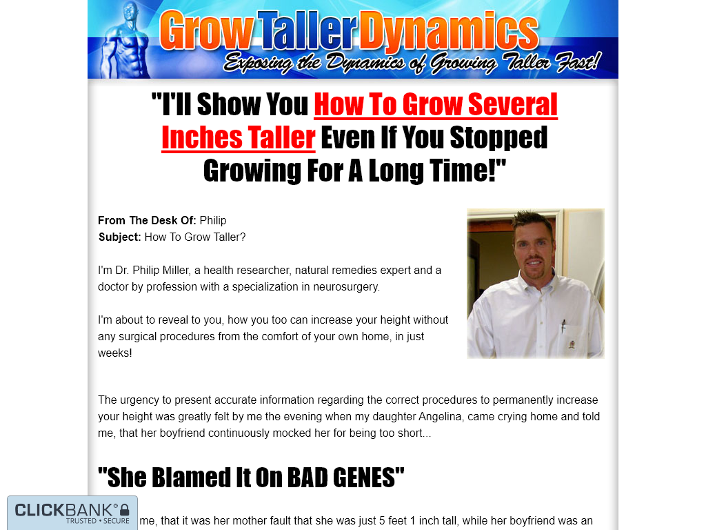 GROW TALLER DYNAMICS REVIEW – MY STEP BY STEP EXPERIENCE