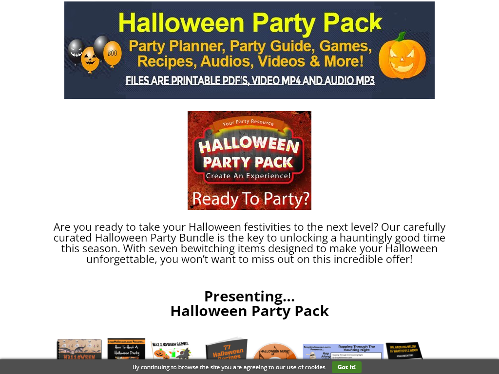 HALLOWEEN PARTY PACK REVIEW – THE CHANGE IS SUBTLE BUT POWERFUL