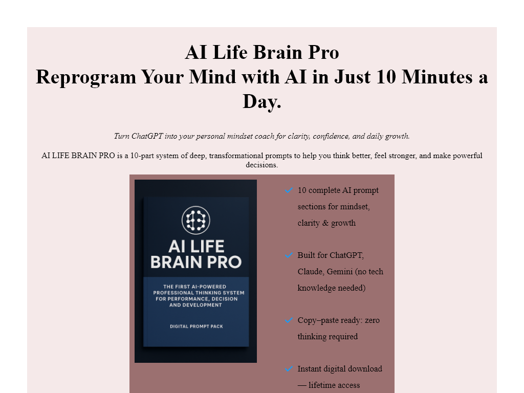 AI LIFE BRAIN PRO REVIEW : THE LOOK ON THEIR FACES