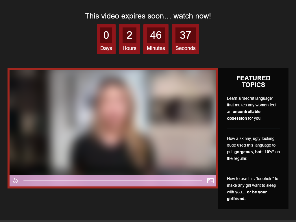THE OBSESSION METHOD REVIEW – THE CHANGE I FELT INSTANTLY