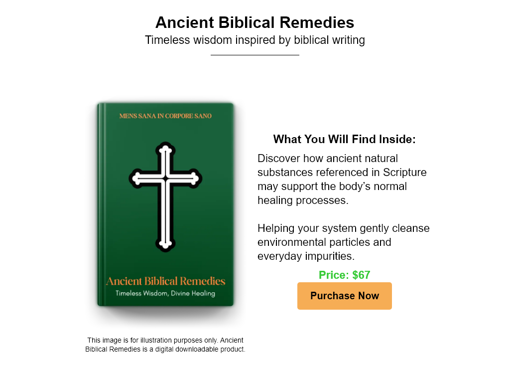 ANCIENT BIBLICAL REMEDIES REVIEW | MY 7 DAY FREE TRIAL EXPERIENCE