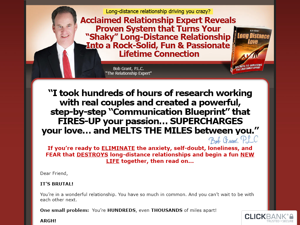 LONG DISTANCE LOVE GUIDE REVIEW : THE END OF MY STRUGGLE!