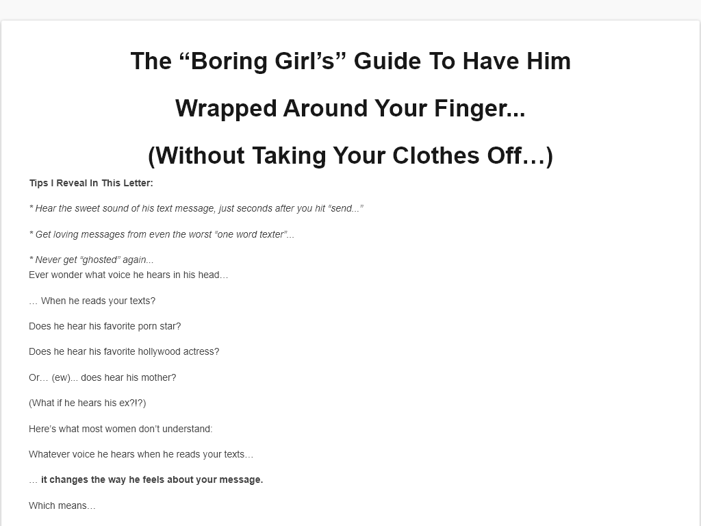 THE FOREVER WOMAN REVIEW | RESULTS THAT APPEARED OVERNIGHT