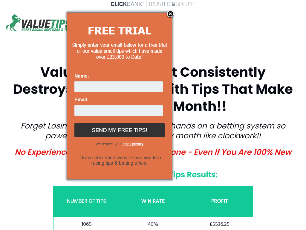 VALUE TIPS SOFTWARE REVIEW : MY 7 DAY SKEPTIC CHALLENGE