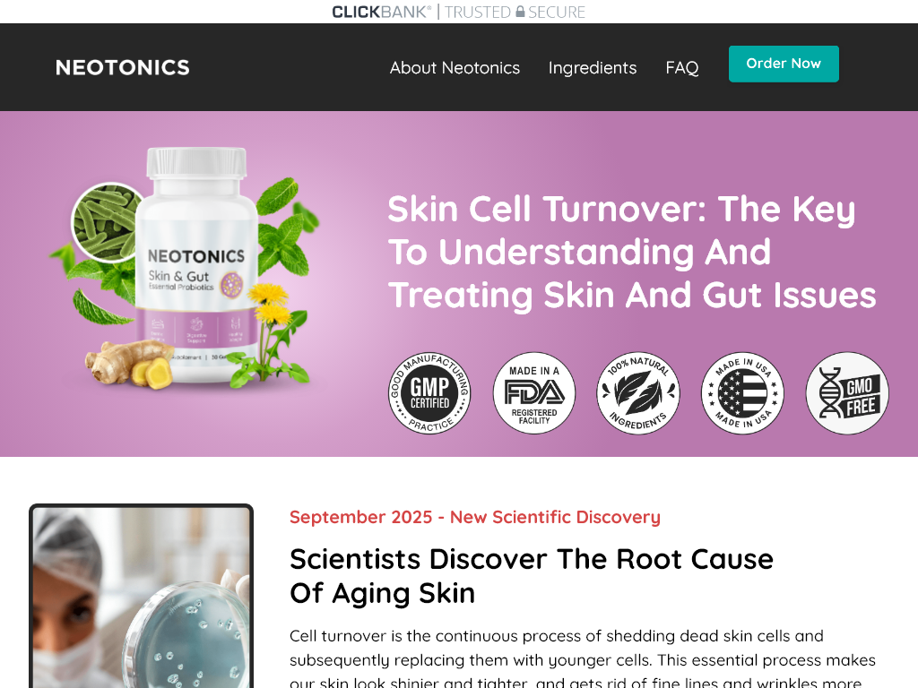 NEOTONICS REVIEW : THE DATA DOES NOT LIE