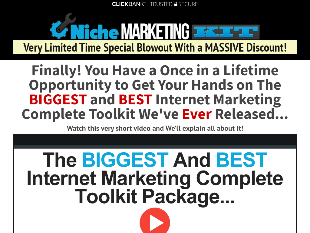 NICHE MARKETING KIT REVIEW : THE 24 HOUR DIFFERENCE IS HUGE