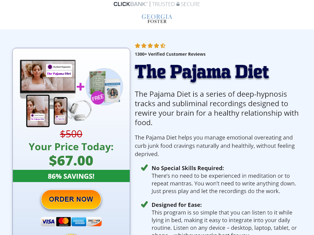 THE PAJAMA DIET REVIEW | MY MISTAKE CAN SAVE YOU