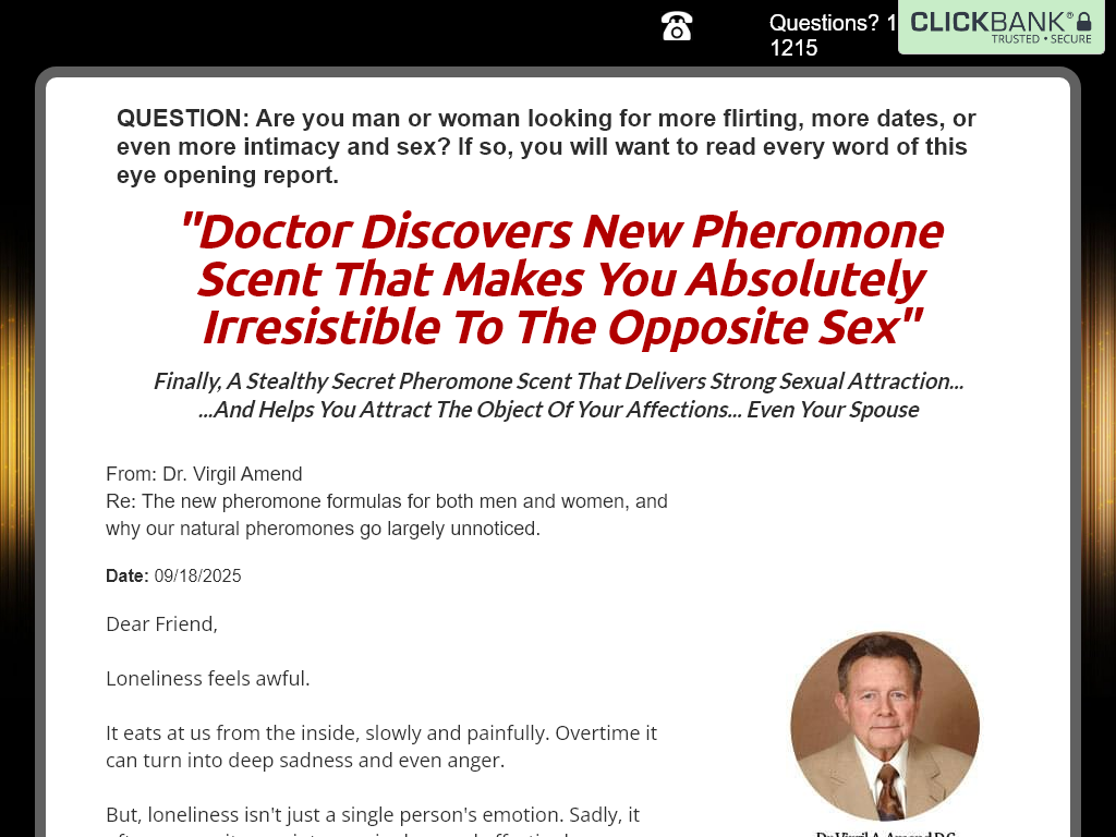 PHEROMONE ADVANTAGE REVIEW – ENERGY LEVELS THROUGH THE ROOF