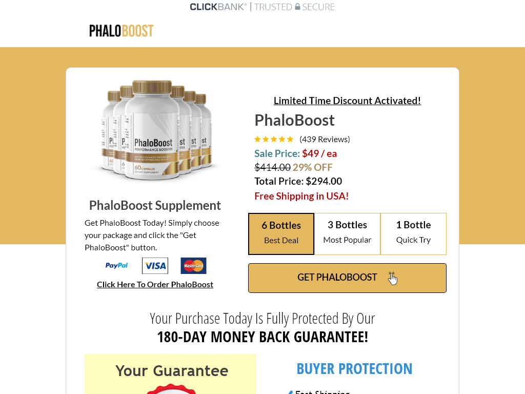 PHALOBOOST SUPPLEMENTS REVIEW – I AM A BELIEVER NOW