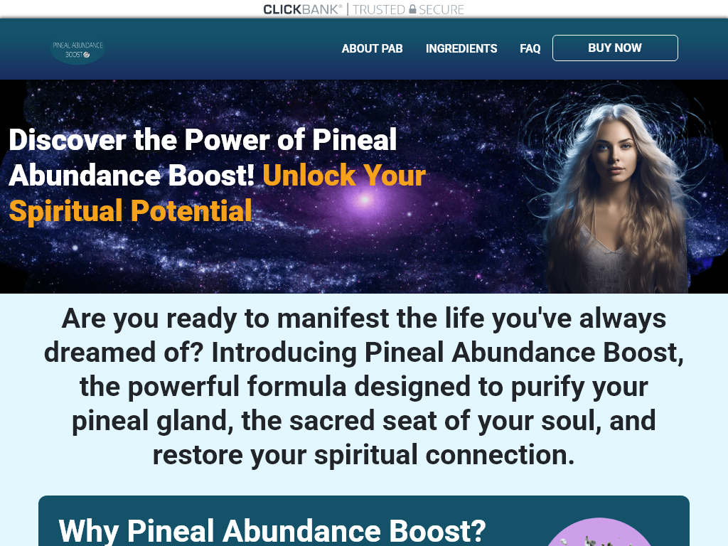 PINEAL ABUNDANCE BOOST REVIEW – I DOUBLED MY OUTPUT IN 2 WEEKS