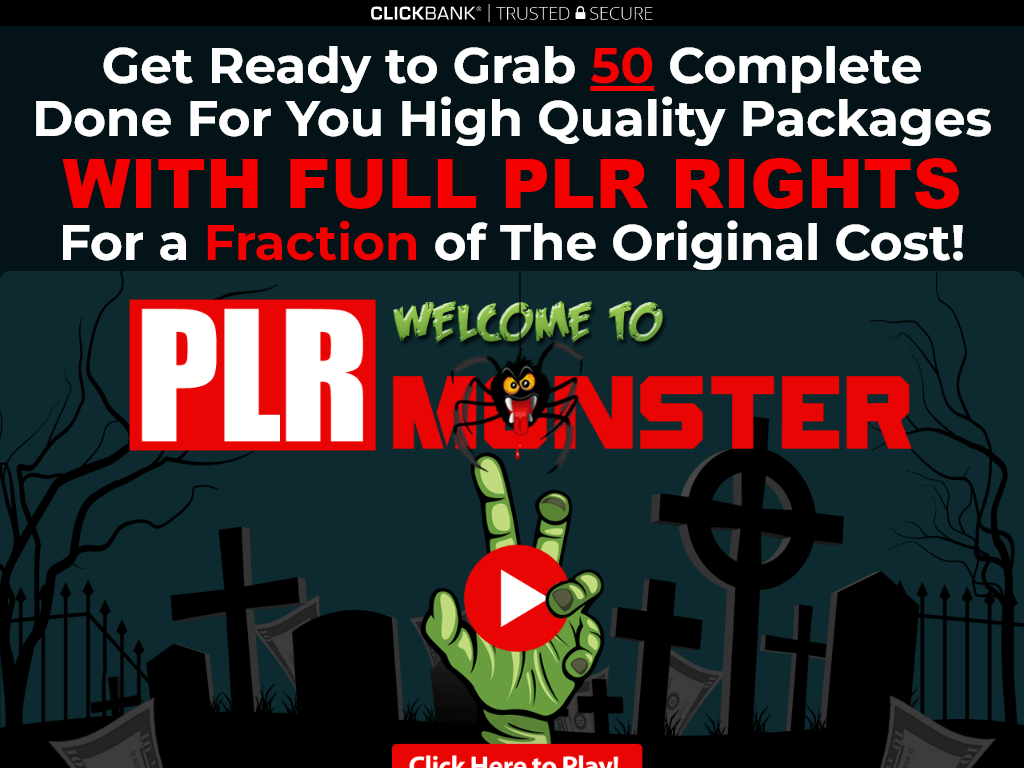 PLR MONSTER REVIEW | MY SKEPTICISM WAS DESTROYED!