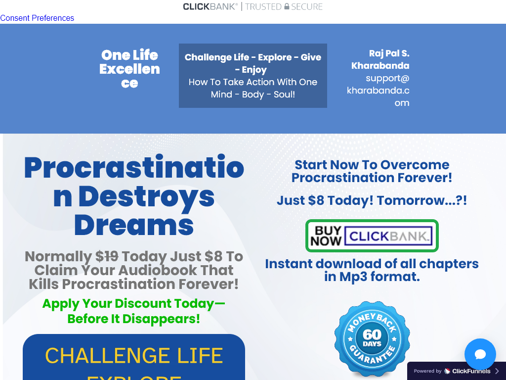 PROCRASTINATION KILLS DREAMS REVIEW – WHAT HAPPENS AFTER 24 HOURS?