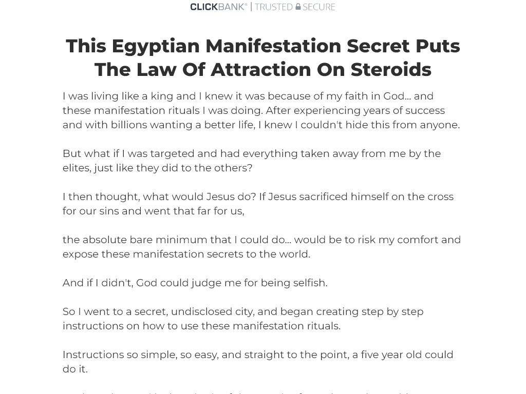 THE PHARAOH’S SECRET REVIEW | RESULTS AFTER CONSISTENT USE