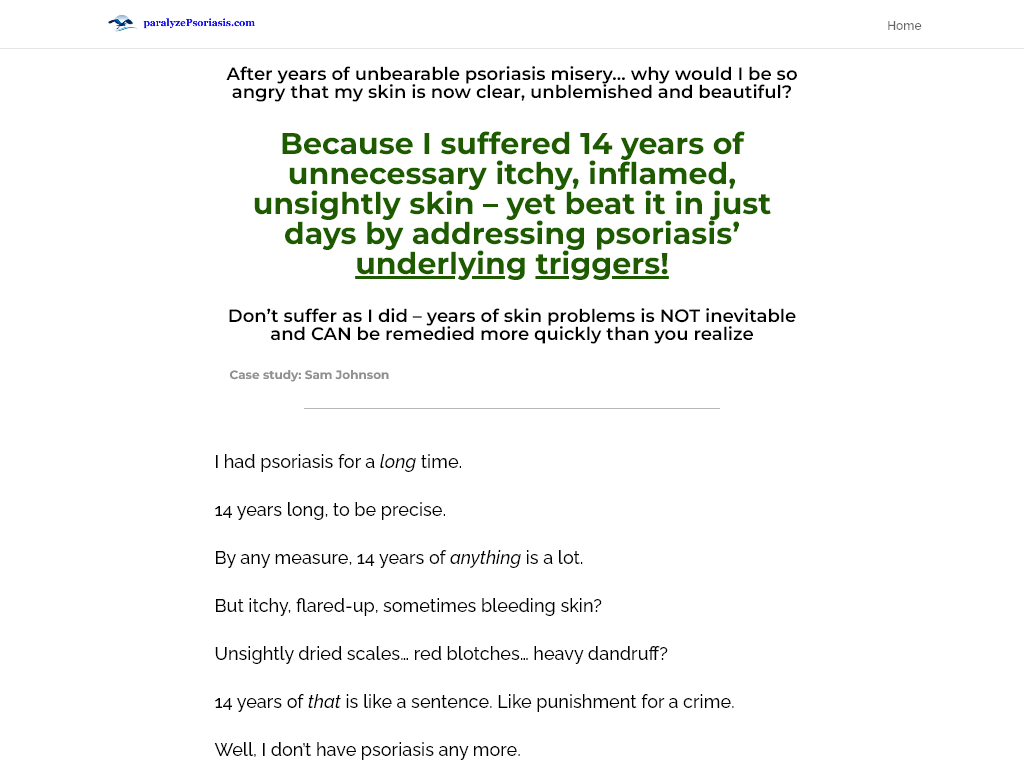 THE PSORIASIS STRATEGY REVIEW | HOW IT IMPACTED MY ENERGY