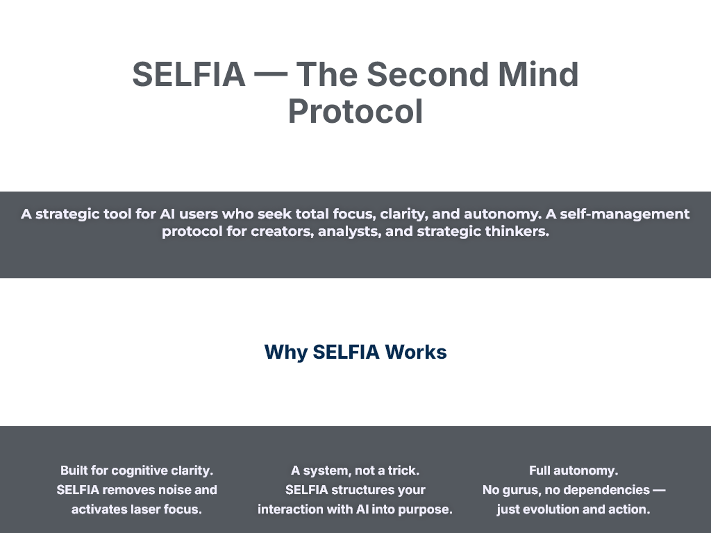 SELFIA — TRAIN CHATGPT REVIEW : MY 7 DAY DETOX FROM OLD HABITS