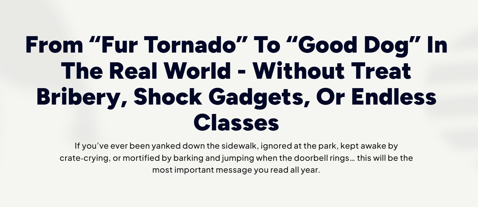 HOW TO RAISE A GOOD DOG GUIDE REVIEW – MY 7 DAY PLAN FAILED?