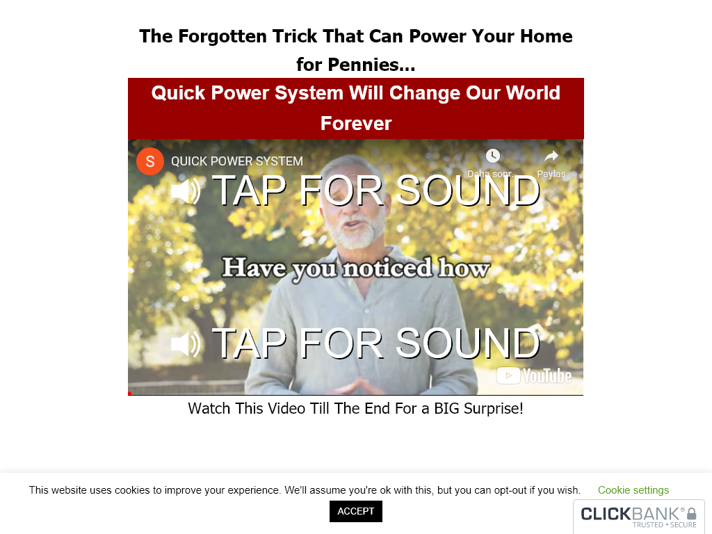 QUICK POWER SYSTEM REVIEW : THE DAY EVERYTHING CLICKED