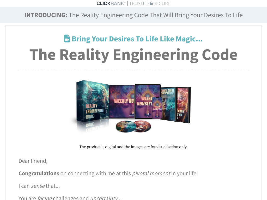 REALITY ENGINEERING CODE REVIEW – MY SEARCH IS FINALLY OVER