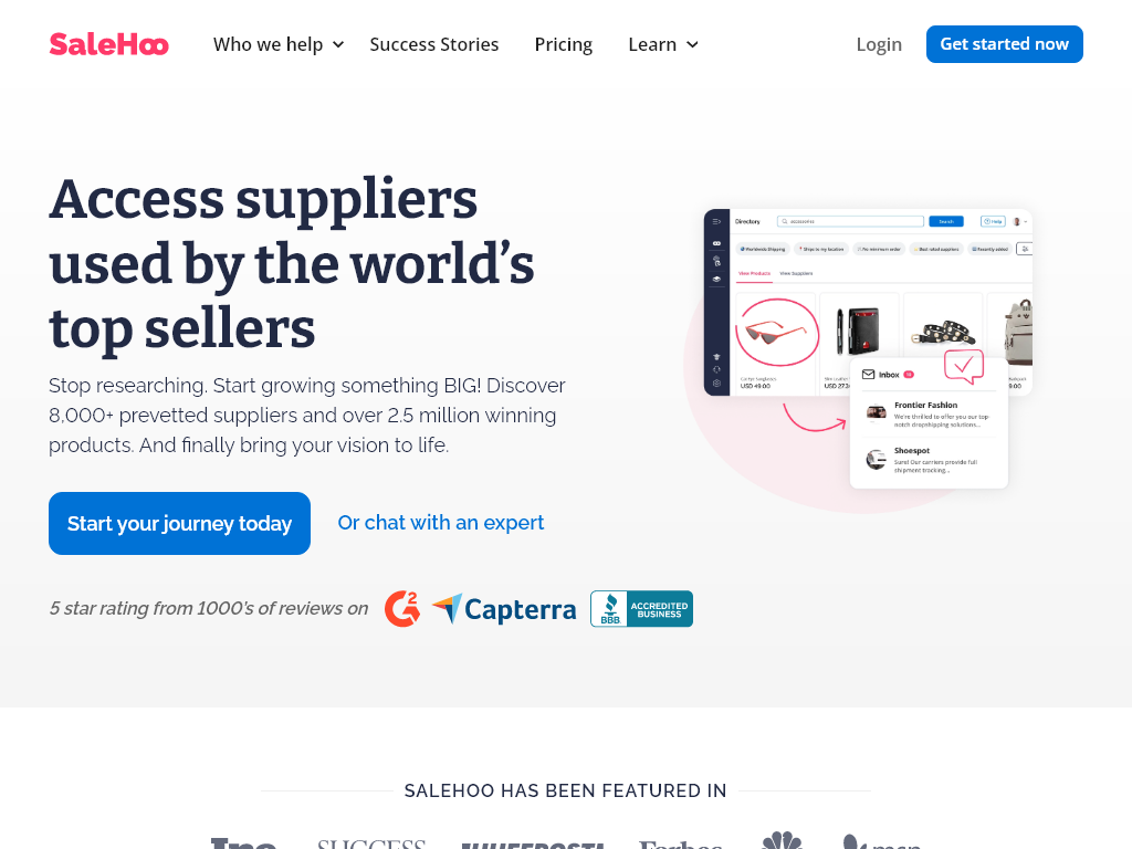 SALEHOO DIRECTORY REVIEW : THE DAY 1 EXPERIENCE VS REALITY