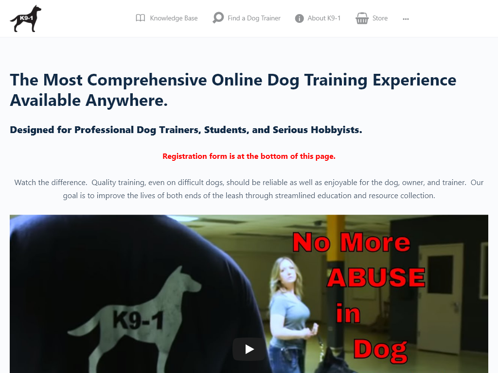 DOG TRAINING WORLD BY K9-1 REVIEW – I AM FURIOUS I WAITED 6 MONTHS