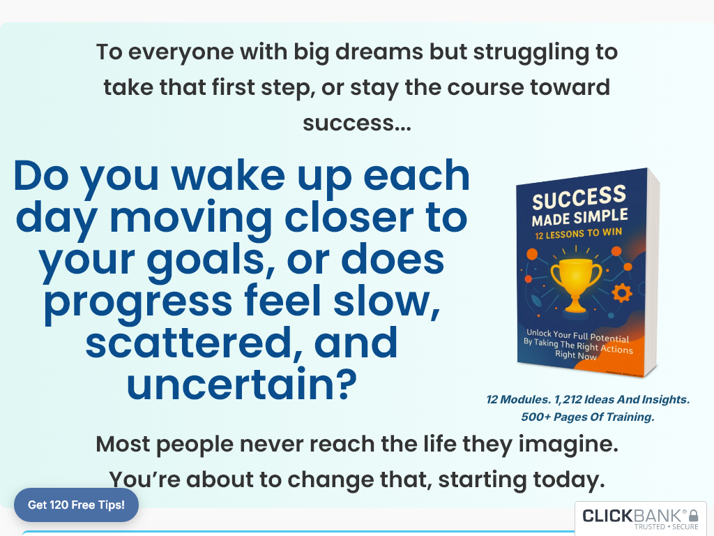 SUCCESS MADE SIMPLE REVIEW | THE FIRST 10 MINUTES CHANGED EVERYTHING