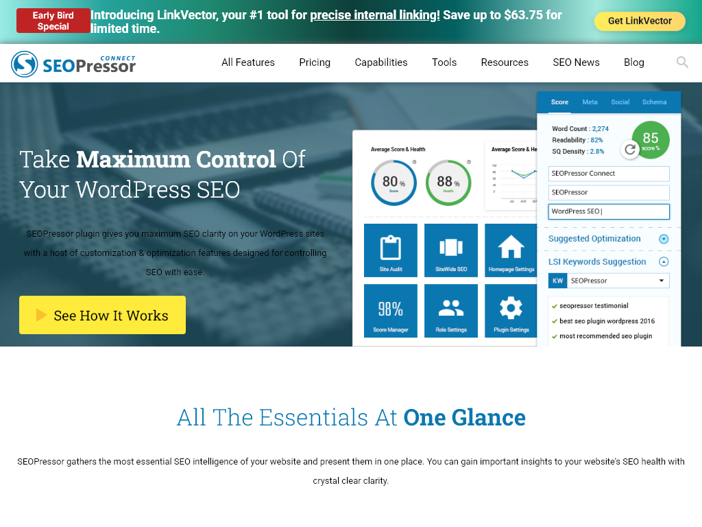 SEOPRESSOR CONNECT REVIEW : THE RESULT THAT LASTED ALL DAY