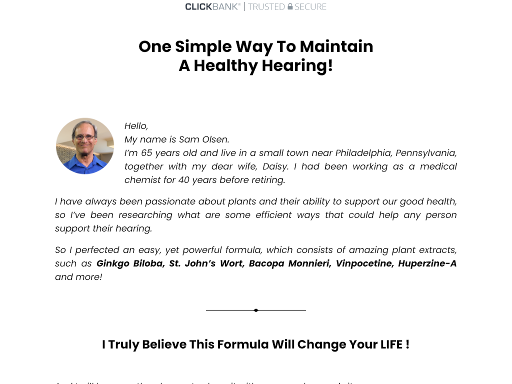 SONOVIVE REVIEW – THE MOMENT IT STARTED WORKING