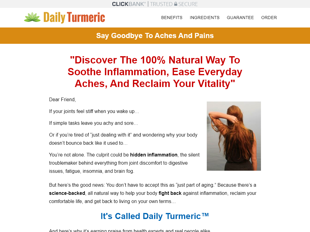 DAILY TURMERIC REVIEW – WHY I AM NEVER GOING BACK