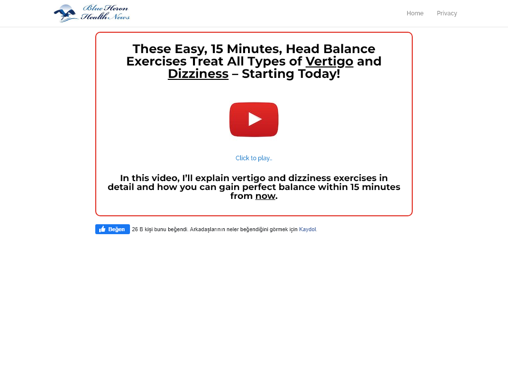VERTIGO AND DIZZINESS PROGRAM REVIEW : THE SIMPLE TRUTH IS HERE