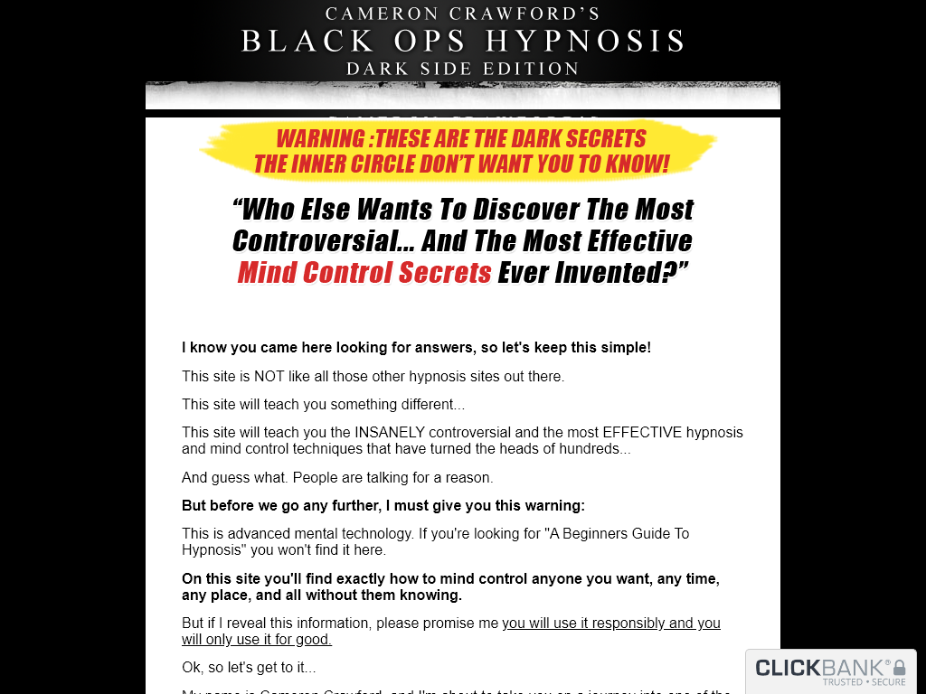 BLACK OPS HYPNOSIS 2.0 REVIEW | MY 1 YEAR REVIEW IS HERE