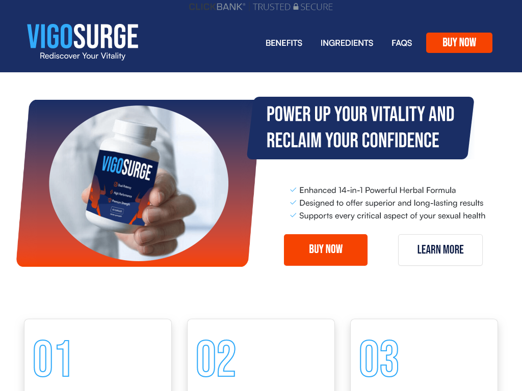 VIGOSURGE REVIEW – I WASTED TIME UNTIL WEEK 2