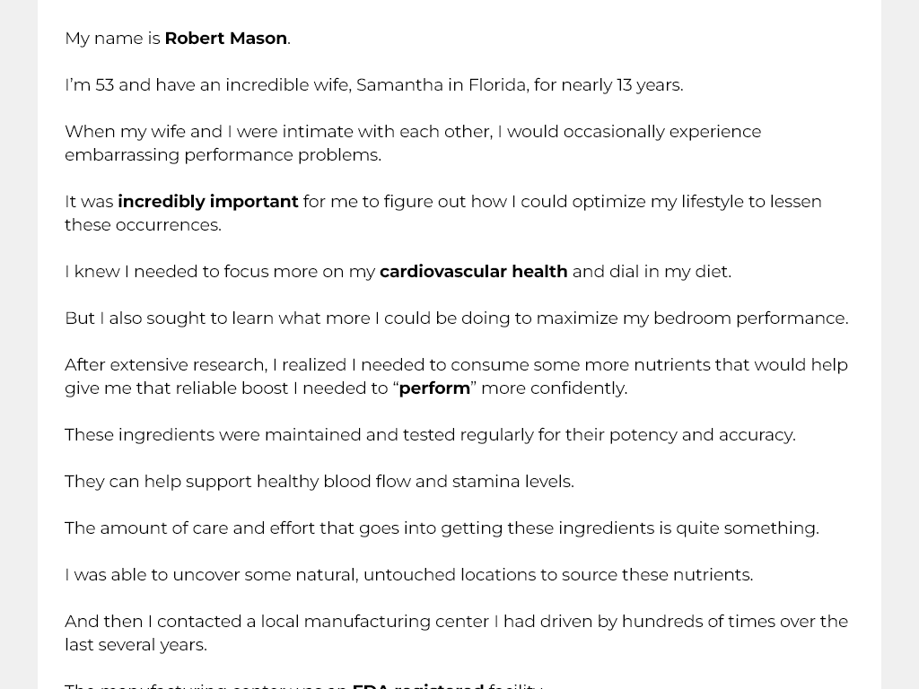 MEN’S VITALITY SUPPLEMENT REVIEW : MY 7 DAY CHALLENGE WINNER