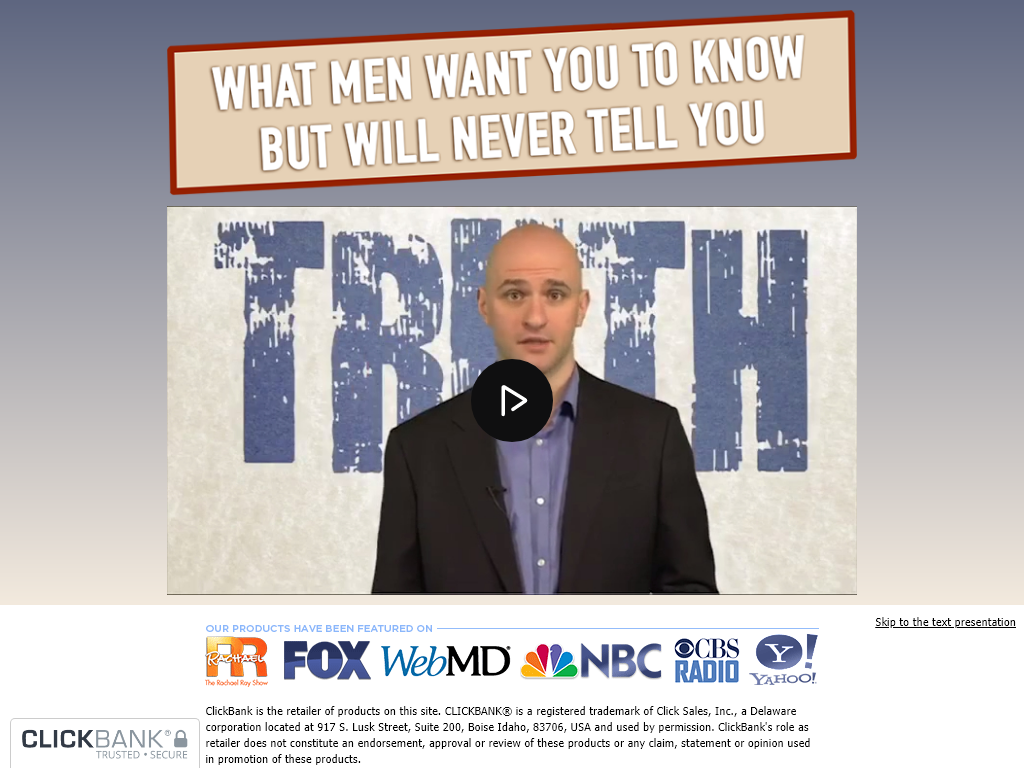 SECRETS MEN DON’T WANT WOMEN TO KNOW REVIEW : HOW TO GET THE BEST RESULTS